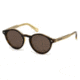 Ermenegildo Zegna EZ0063 Sunglasses - Havana Frame Color, Brown Lens Color