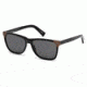 Ermenegildo Zegna EZ0082 Sunglasses - Shiny Black Frame Color, Smoke Lens Color