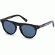 Ermenegildo Zegna EZ0095 Bifocal Prescription Sunglasses, 50mm, Matte Black, EZ00955002X-BI
