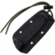 Esee Ashley Emerson Micarta Game Knife, 8.25in Overall, 3.5in Stonewash S35VN SS Blade, Brown Micarta Handle, Black Kydex Belt Sheath, ESEE-AGK35V