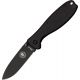 ESEE BRK Zancudo Framelock Folding Knife,3in,AUS-8A stainless blade, Black Glass Filled Nylon Front Handle BRKR1B