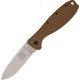 ESEE BRK Zancudo Framelock Folding Knife,3in,AUS-8A stainless blade,Coyote Brown/Stonewash Glass Filled Nylon Front Handle BRKR1CB