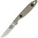 Esee Camp Lore Fixed Blade Knife, 2.5in, 1095 Carbon Steel, Standard Edge, Stonewash, Green, Canvas Micarta Handle ESCR25