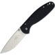 Esee Expat Medellin Framelock Folding Knife, 3.5in Satin Aus-8 SS Drop Point, Thumb Stud, Pocket Clip, Black G10 Front Handle With Stonewash SS Back Handle, MEDELLIN-01