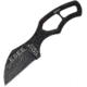 Esee Gibson Pinch Knife, 3.38in Overall, 1.25in Black Stonewash 1095Hc Steel Blade, One-Piece Construction, Black Nylon Sheath, PINCH
