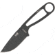 Esee Izula Fixed Blade Tactical Knife w/Kit,2.625in,Black,1095 High Carbon Steel,Skeletonized Handle, IZULA-TG-B-KIT