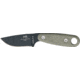 Esee Izula II Black with Kit Fixed Blade Knife,cord,rings,firerod,whistle,hook,hardware,card ESIZ2BKIT