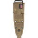 Esee Izula MOLLE Back, 9in X 4in X .5in, Tan Nylon Sheath, IZULA-MOLLE-BACK-K
