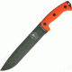 ESEE Junglas Fixed Blade Knife,10.375in,Carbon Steel Blade,Orange G-10 Handle ESJUNGLASODOR