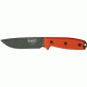 Esee Mdl 4 Plain Edge Fxd Knife, 4.5in, OD Green Steel, Orange G10 Hdl RC4POD