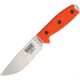 Esee Model 4 Orange Fixed Blade Knife, 9in, 3.625in, Drop Point, Orange, Micarta Handle ES4PMBSSOR