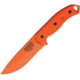 Esee Model 5 Fixed Blade Knife, Sheath, 5.25in, Orange Powder Coat Stainless, Orange G10 Handle ES5POROR