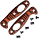 Esee Xancudo Handle Orange, Orange and black G10 construction, XAN1-HANDLE