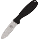 Esee Zancudo Framelock Black D2 Folding Knife,3in,D2 Tool Steel,Standard Edge,Stonewash,Black,GRN Handle BRKR2