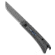 Esnyx Knives ESNYX Silver Line Beer Buster Jr. Flipper PVD Ti/Blk Micarta 2.6&quot; Damasteel, Black, Damascus, adult, BHQ-182648