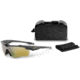 ESS Craftsman CrossBladeNARO Sunglasses, Carbon Gray Frame, Mirrored Brass Lens, Medium/Small, EE9034-21