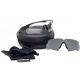 ESS Crossbow Suppressor 2X Tactical Eyeshields Unit Issue w/ Black Frames
