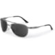 ESS inVINCEible Aviator Sunglasses, Gunmetal/Smoke Gray, Medium, EE4062-04
