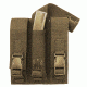 Elite Survival Systems MOLLE Triple 9mm Mag Pouch, Coyote Tan, ME109-T