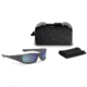 ESS Waterman 5B Sunglasses, Carbon Gray Frame, Polarized Mirrored Green Lens, Medium, EE9006-24