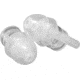 Etymotic Research High-Fidelity Dual Flange Earplugs, Clear, Standard, Large, ER20XSD-UF-C