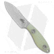Evans Knives Companion Fixed Blade Knife, 2.875in, CPM 20CV, Drop Point Blade, G-10, Jade Handle, Jade/Gray, 6.00 inch, BHQ-82143