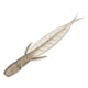 Evergreen C-4 Leech Soft Bait, Pack of 1, 3.1in, Crystal Shad, C4-3.1-81A