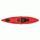 Evoke Paddle Sports Vue 120 Sit On Kayak-Red Hot