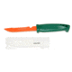 Evolution Bait Knife 4 in Grn Handle Org Blade Wht Cover, EV-BK4-HC