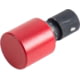 Evolution Gun Works AR Forward Assist Plug, Aluminum, Ruby Red Cerakote, 30310-RED