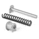 Evolution Gun Works Colt Defender Guide Rod Kit, 16 Number Flat Wire Spring, Colt Guide Rod, 12076 Kimber Plug For 9mm w/Plug, Stainless, 10508-SS