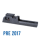Evolution Gun Works Leupold DeltaPoint Pro Sight Mount, JPoint, Redfield Accelerator, and Optima, Desert Eagle Pre 2017, 1.604in, Aluminum, Matte Black Hardcoat, 49405