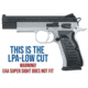 Evolution Gun Works Leupold DeltaPoint Pro Sight Mount, JPoint, Redfield Accelerator, and Optima, EAA Super Sight, Black, 49407