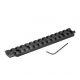 Evolution Gun Works Picatinny Rail Scope Mount, Savage A17, A22 Mag, 20 MOA, Matte Black, 41982