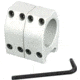 Evolution Gun Works Silver EGW 1in Practical Aluminum Rings .750in, Black, 60001