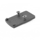 Evolution Gun Works Trijicon RMR Sight Mount for Ruger Auto Mk 1, Mk 2, Mk 3, Mk 4, P85, P90, 1.780 in, Aluminum, Matte Black Hardcoat, 49521