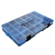 Evolution Outdoor 3700 Fishing Drift Series Colored Tackle Tray, Blue/Black, 3700, 37002-EV