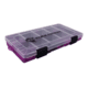 Evolution Outdoor Drift Series 3500 Colored Tackle Tray, Purple/Black, 3500, 35019-EV