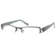 Exces 3065 Eyewear 731 Matte Black-Green Frame