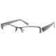 Exces 3065 Progressive Prescription Glasses with Mat Black Green 731 Frame 3065 731