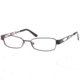 Exces 3071 Eyewear Frame, 690 Matte Black-Purple