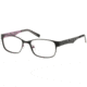 Exces 3099 Eyeglasses - Black-Wine Frame w/ Clear Lenses,Size 51-17-140 3099-201