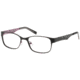 Exces 3099 Eyeglasses - Black-Wine Frame w/ Clear Lenses,Size 51-17-140 3099-201
