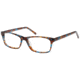Exces 3135 Single Vision Prescription Eyeglasses, Brown/Blue Mottle Frame, EX3135535SV