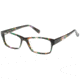 Exces 3135 Single Vision Prescription Eyeglasses, Brown/Green/Lilac Mottle Frame, EX3135532SV