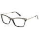 Exces 3138 Progressive Prescription Eyeglasses, Black/Silver Frame, EX3138101PR