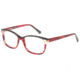 Exces 3147 Eyeglasses, Women's, Black-Crystal-Red, 53-16-142, EX3147103
