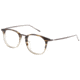 Exces Slim Fit 10 Eyeglasses, Mens, Brown-Black, 49-21-145, SF10255
