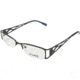 Exces Eyeglasses 3057 with Rx Prescription Lenses, Select Frame Color Blue-Brown Frame