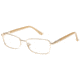 Exces Princess 129 Progressive Prescription Eyeglasses, Gold Apricot Frame, EXP129129PR